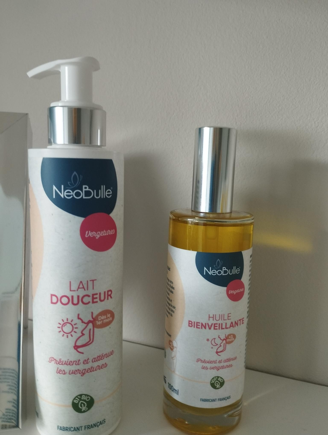 LAIT douceur et HUILE bienveillante NEOBULLE (grossesse)