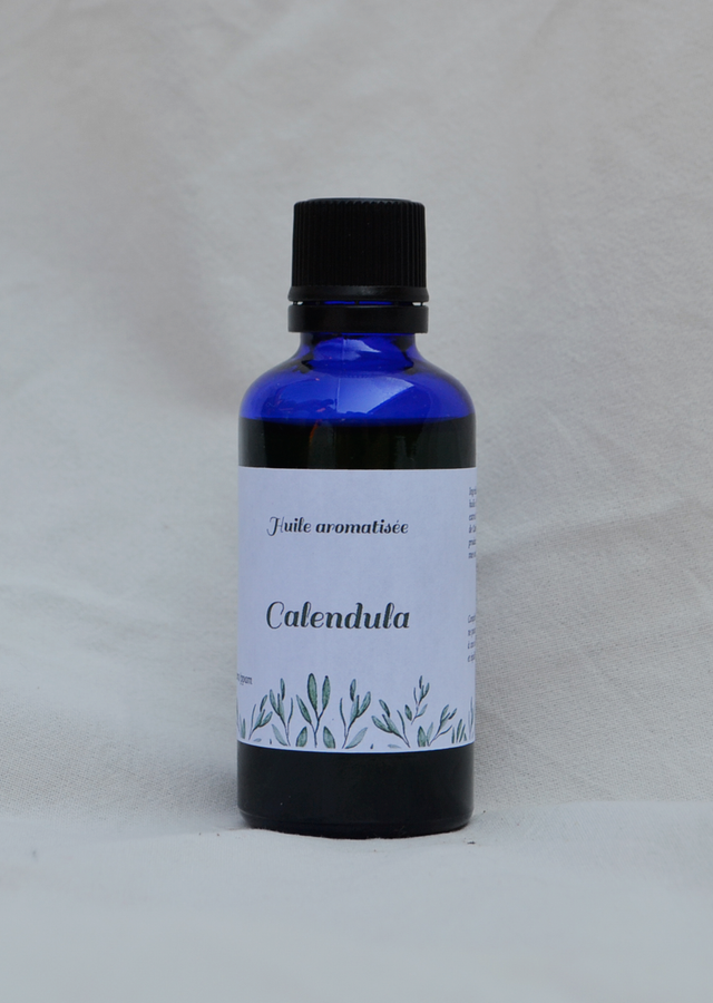 Huile aromatisée Calendula