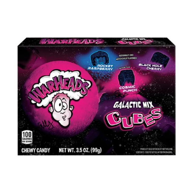 Waarheads Galactic mix cubes