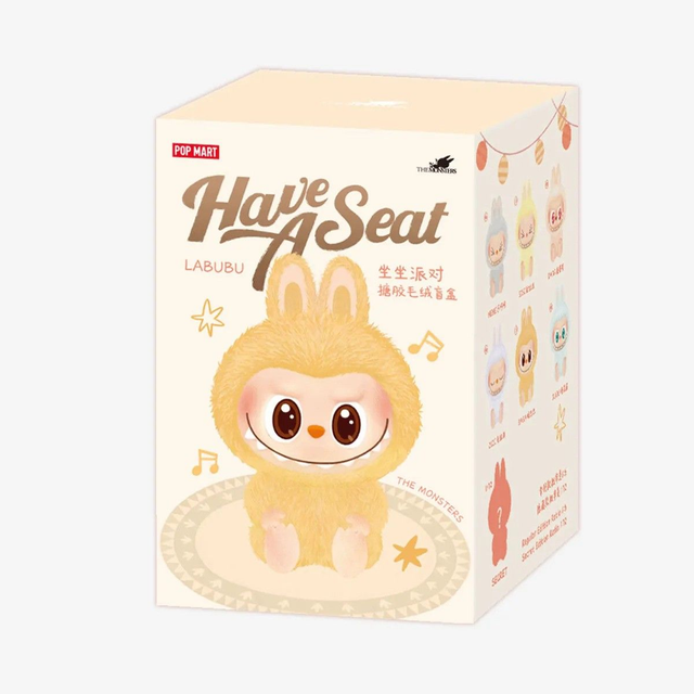 Have A Seat Blind Box Plush Keyring Figure
