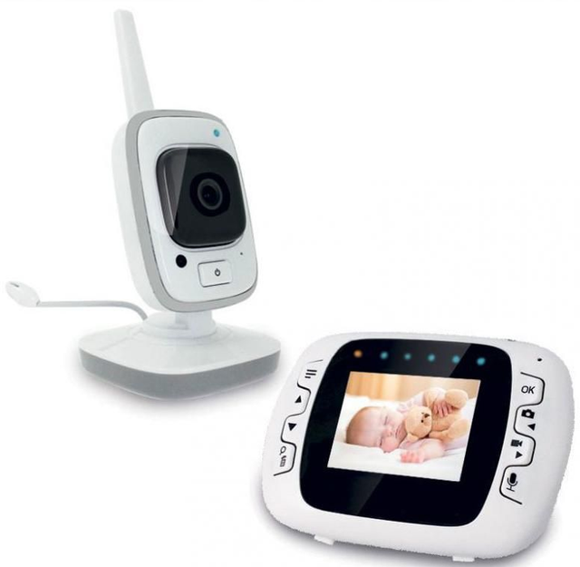 BABYPHONE ECOUTE BÉBÉ VIDÉO SURVEILLANCE + ENREGISTREUR (H326318)
