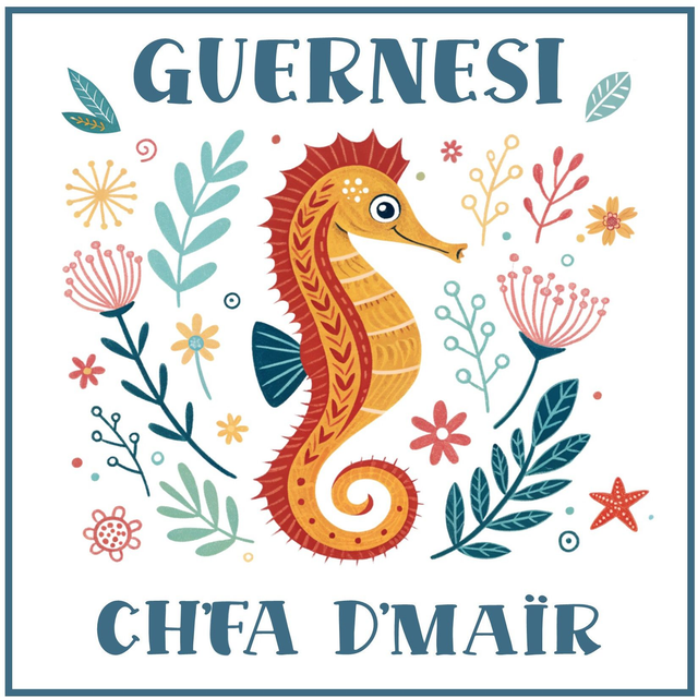 101 CARD - FOLKLORE SEA HORSE