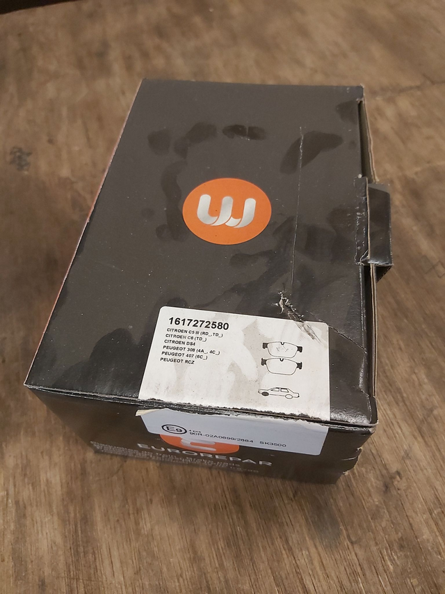 1617272580 - Jeu de 4 plaquettes de frein