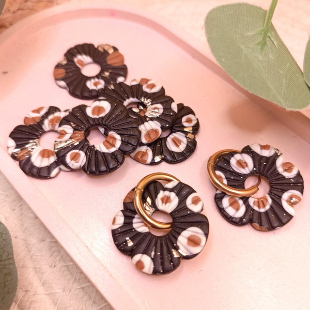 "Astrid" bi-face Léopard 