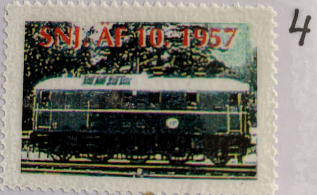 Brevfrimärken 4    -   SNJ ÄF 10
