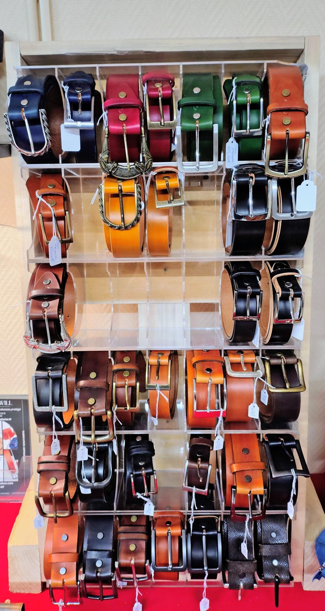 Ceinture cuir véritable - Nous contacter 