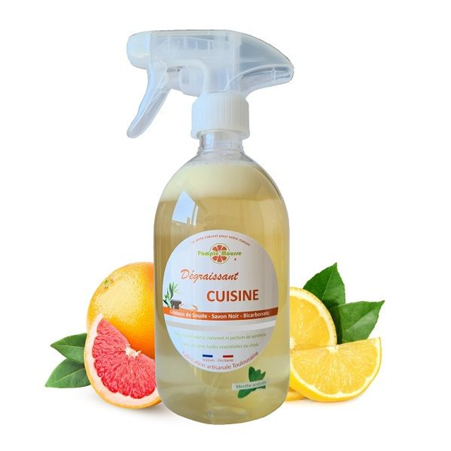 Dégraissant cuisine sprayeur 500ml - Pample'Mousse