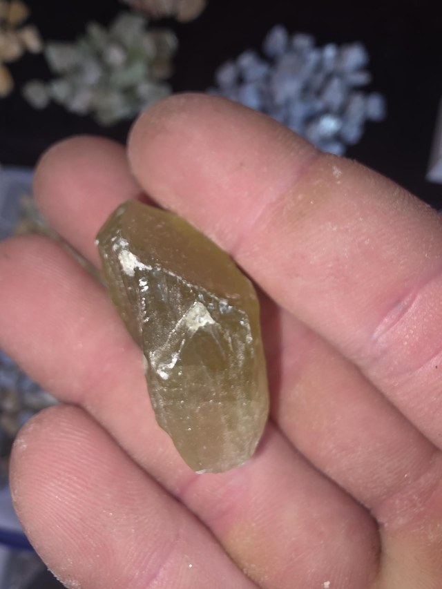 Green calcite 