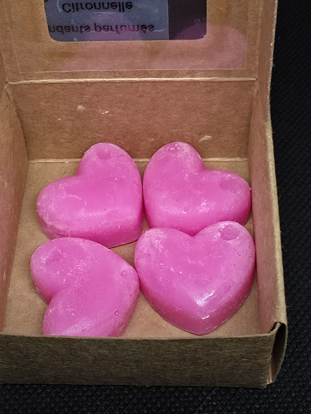 Fondants parfumés Citronnelle Géranuim