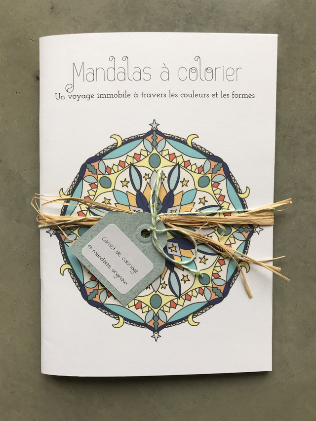 Carnet de coloriage mandalas