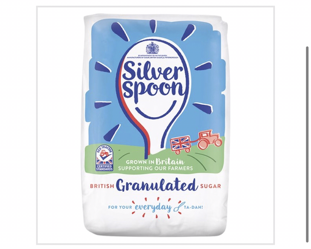 Sugar, Silver Spoon British Granulated Sugar 500g