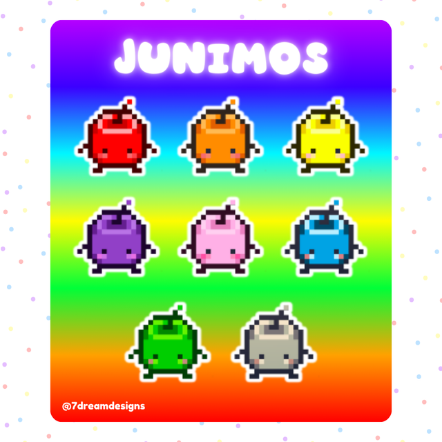 Junimo Sticker Sheet