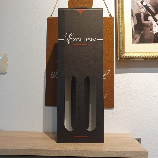 0,5l Verpackungskarton 2er (für 2x 0,5l - OHNE Flasche)