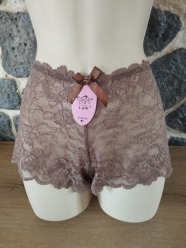 Shorty marron 6374