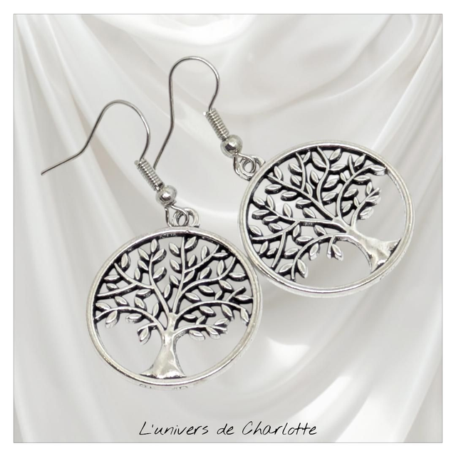 Boucles d'oreilles "Arbre de vie" BO-115