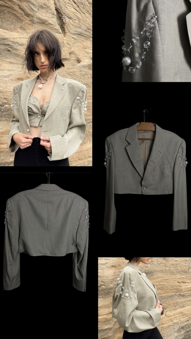 Blazer Upcycled - Lucien(ne) L