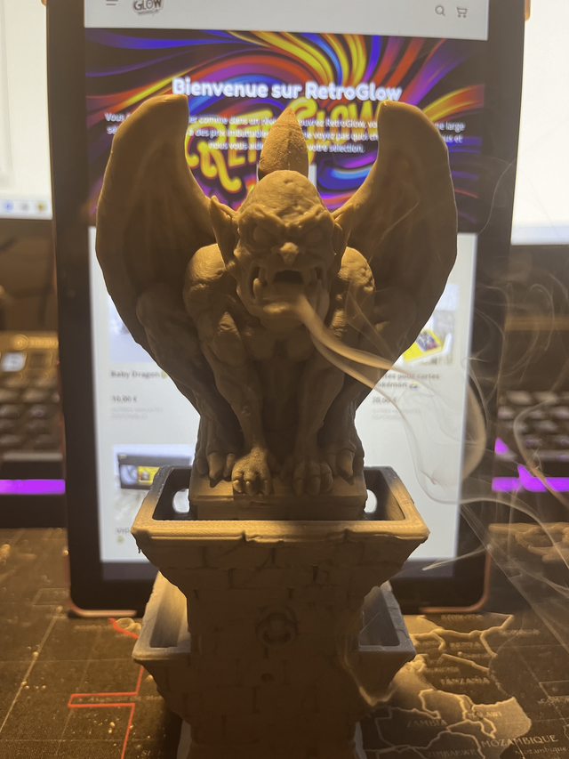 Gargouille 🦇 (brûleur d&#039;encens)