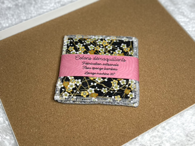 Carrés démaquillants SAKURA