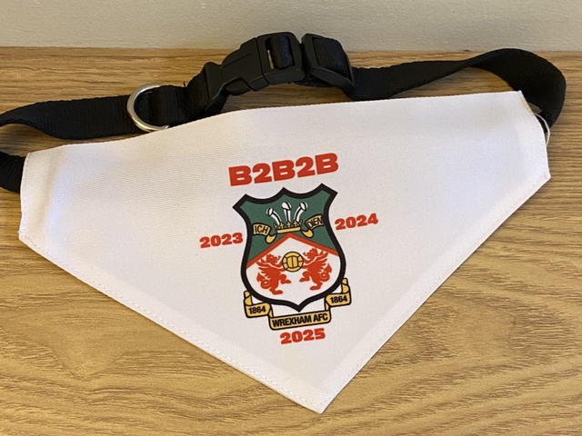 Wrexham AFC B2B2B Pet Bandana