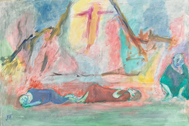 31 Acrylic on canvas 51cm x 75.5cm