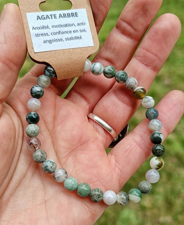 Bracelet Agate arbre