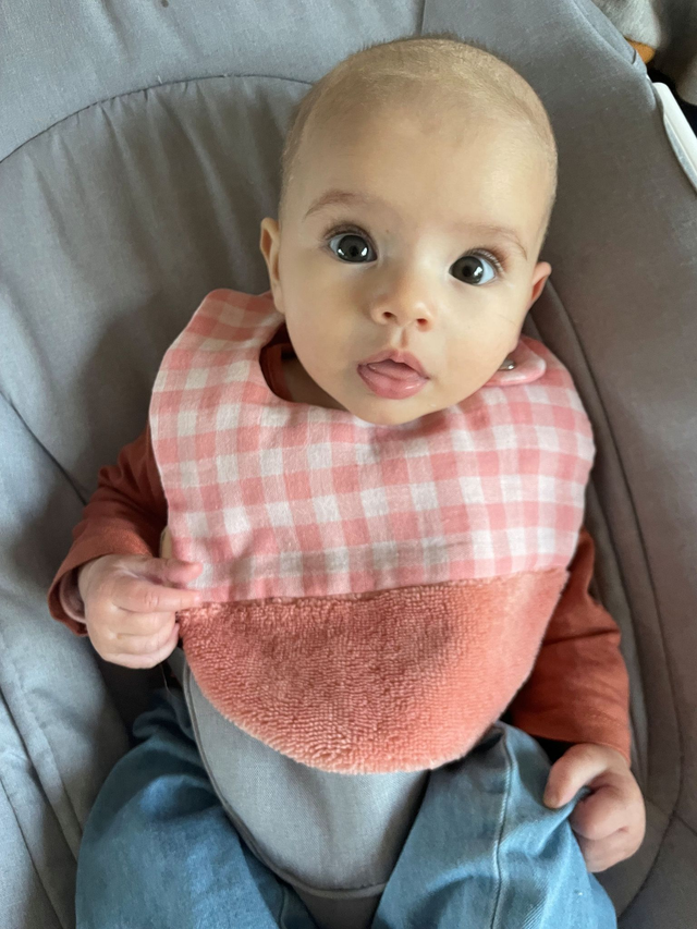 Bavoir 0-9 mois Ellie