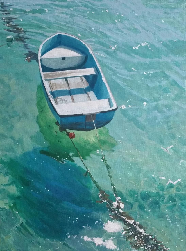 Print 'Light on Water'