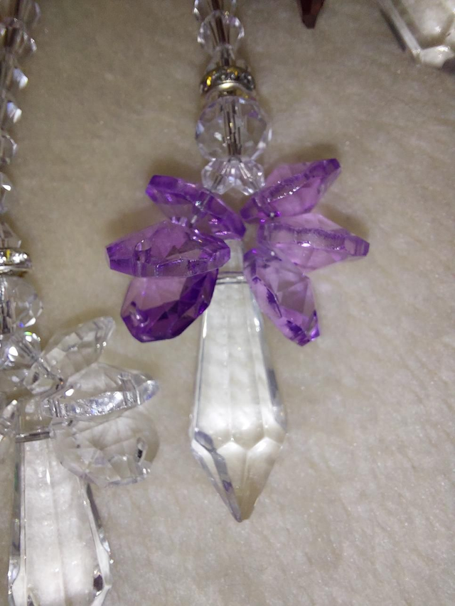 Purple Angel suncatcher