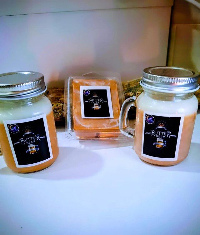 Vela cerveza de mantequilla Harry Potter