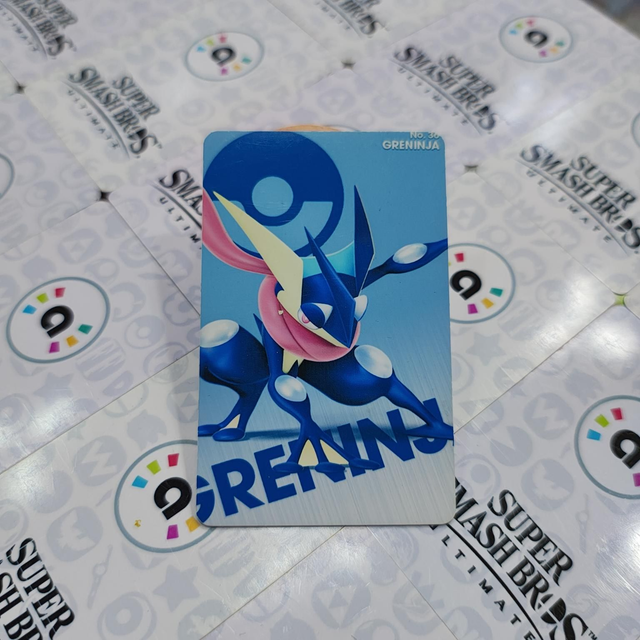 Tarjeta Amiibo Greninja / Smash Bros