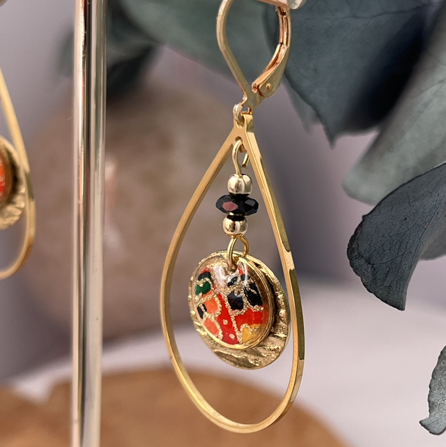 Boucles d’oreilles acier inoxydable