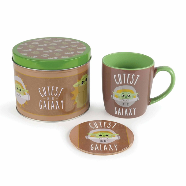 Star Wars: Grogu Mug and Coaster Gift Tin