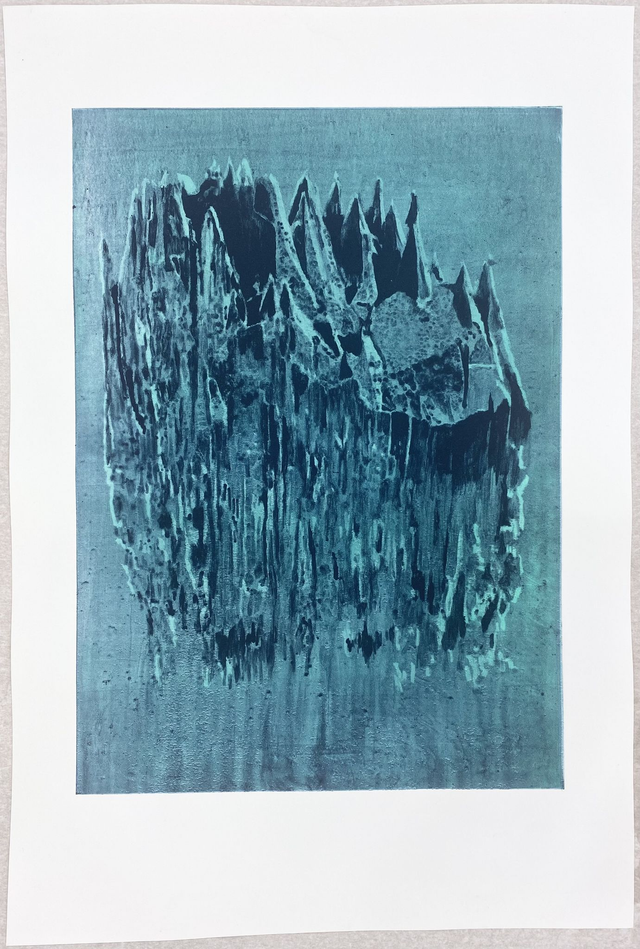 Only for this moment (bright veridian/black)