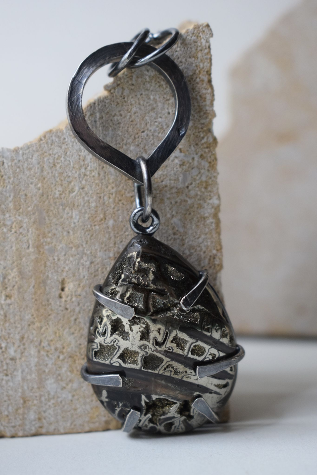 Collier Ammonite Pyritisée