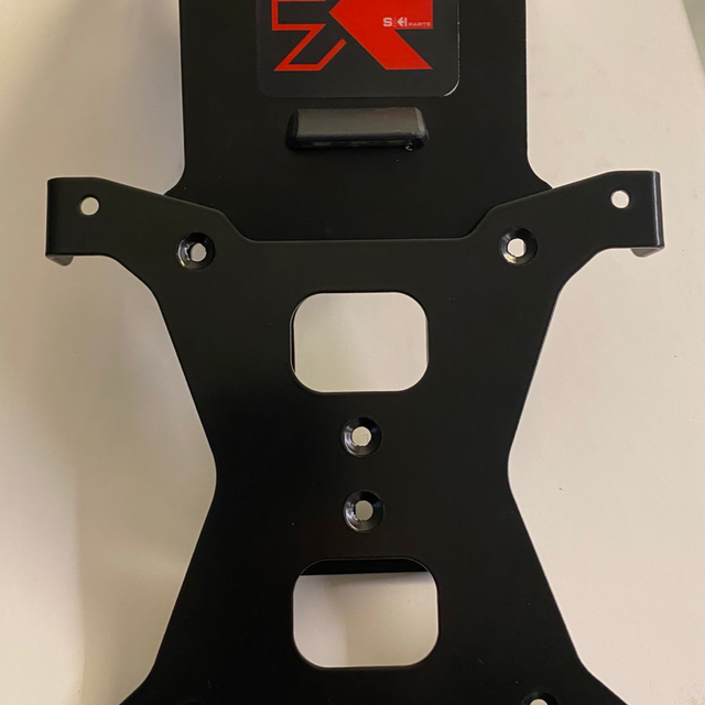 Supporto Porta Targa Rallye T7 