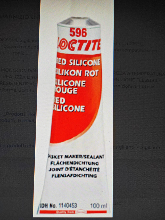 Loctite 596 sigillante forma guarnizioni Rossa 80 ml