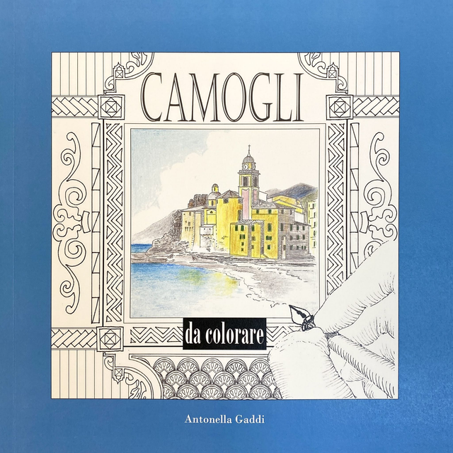 Camogli da colorare-Coloring book