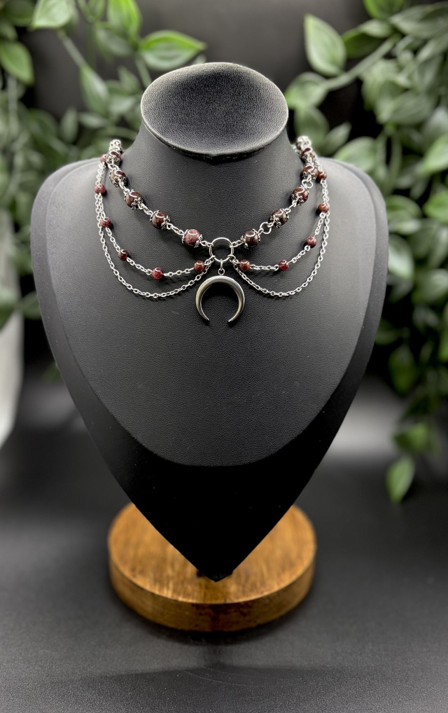 Collier Lhûth - Grenat