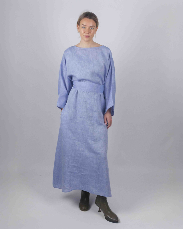 FLUID FINEST LINEN DRESS