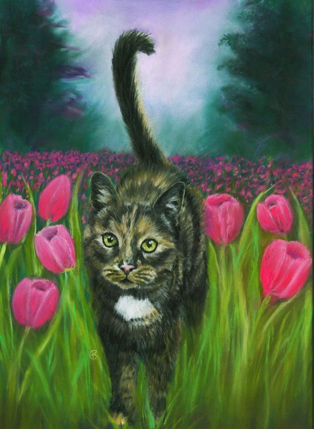 Greeting Card 'TILLY' (Konijnenparadijs)