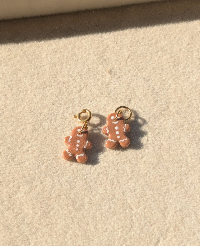 Charm bonhomme en pain d&#039;épices