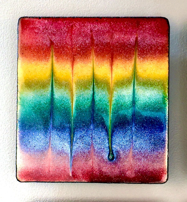 Geertje Geertsma "Rainbow" 9x10