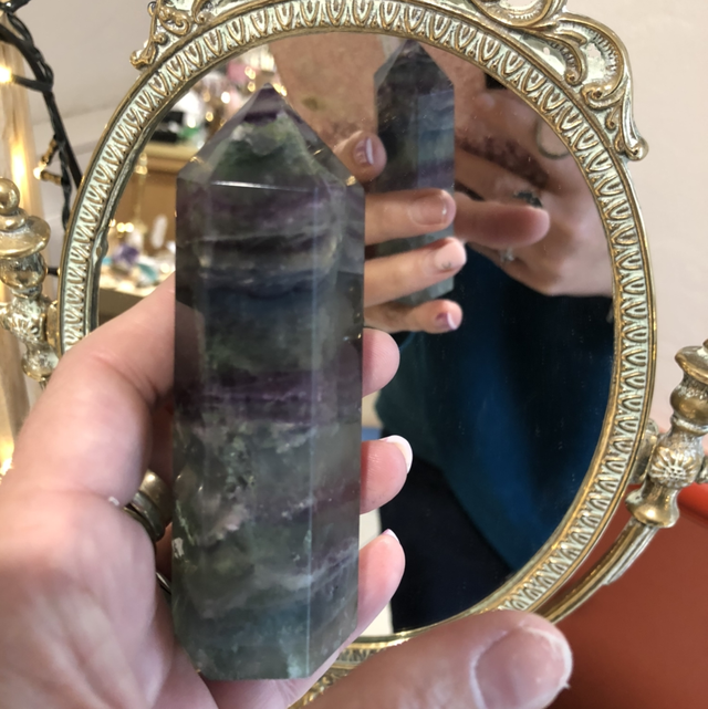 Pointe fluorite