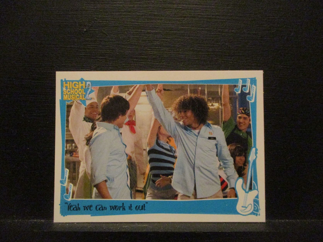 High School Musical 2 Original Trading Card #67