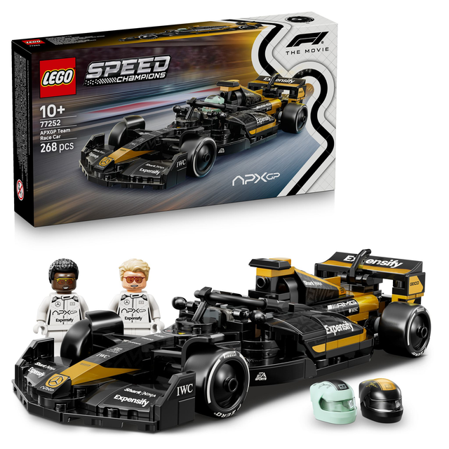 LEGO 77252 Speed Champions APXGP Team Race Car aus F1 Der Film