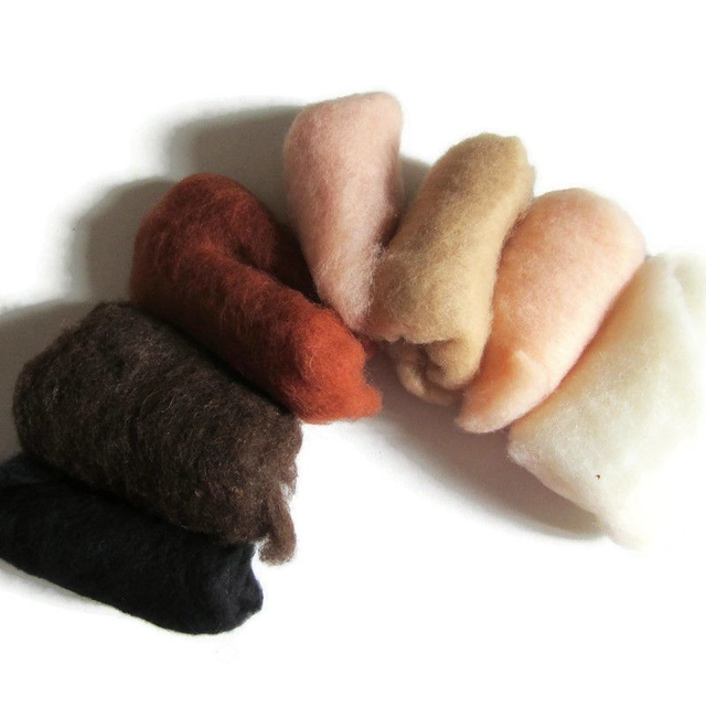 Lana cardata - (M) MIX 04 (50 gr.)