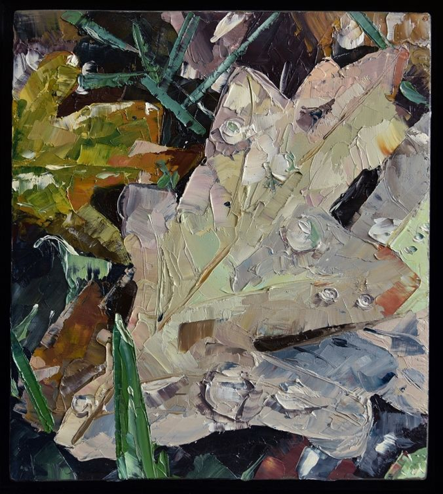 Original Oil Painting - Forest Floor (Framed)