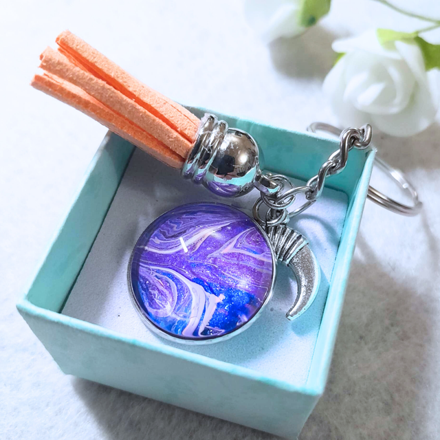 GALAXIA - Porte-clés - Gland corail