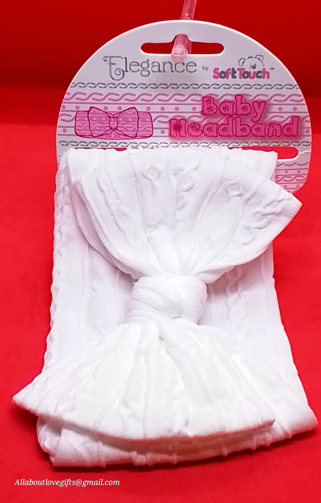 Baby Head Band Various Colours Soft Touch 