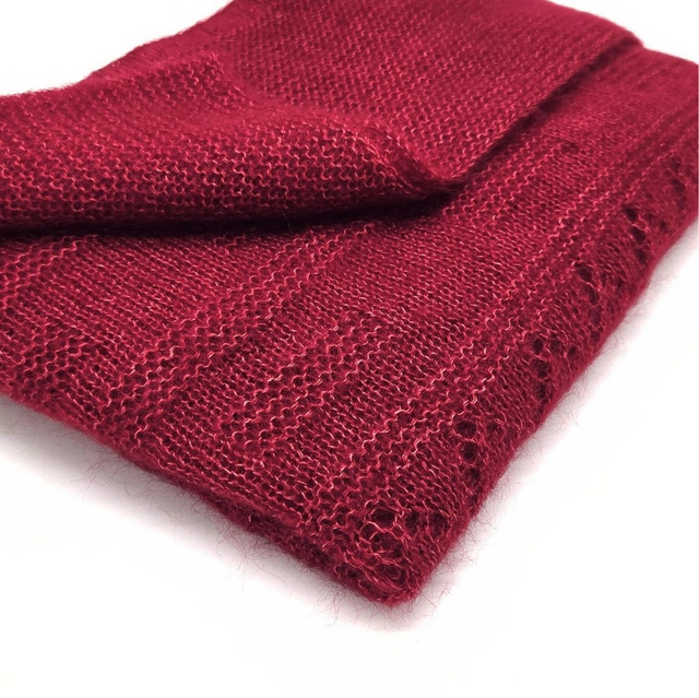 Poncho Mohair et soie